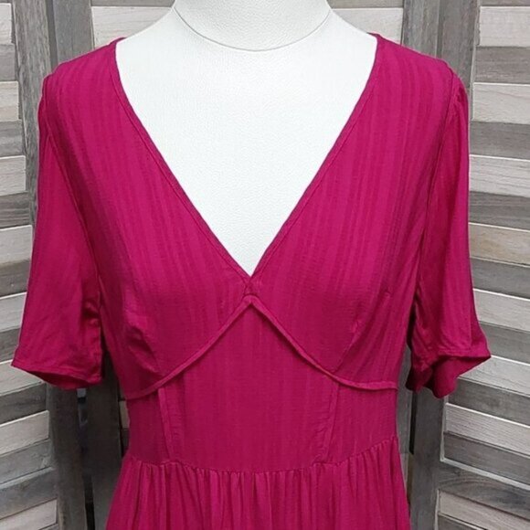 Women's Short Sleeve A-line Dress | Knox Rose | Small - Picture 3 of 12